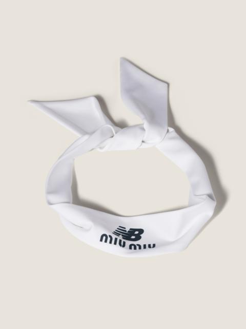 Miu Miu Stretch technical jersey band