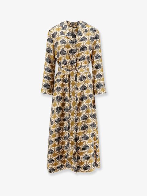 Max Mara Max Mara Women Albert Multicolor Silk Dress