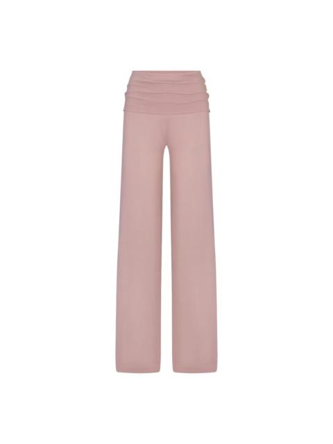 Nike Nike x SKIMS Stretch Knit Foldover Wide Leg Pant 'Himalayan' PTLEG10176W-HIM