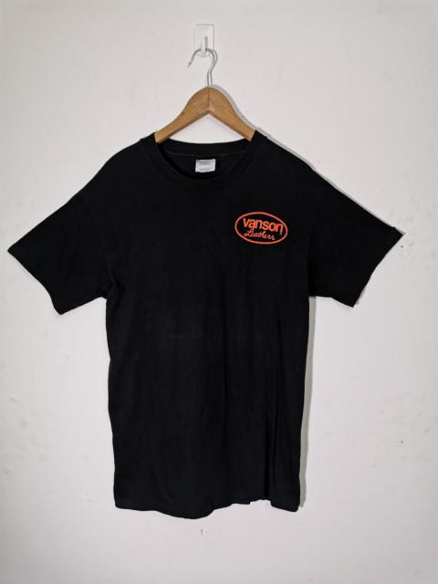 Other Designers Vintage - Vanson Leather Tee