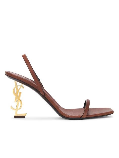 SAINT LAURENT Saint Laurent Womens Opyum 85 Slingback Sandals