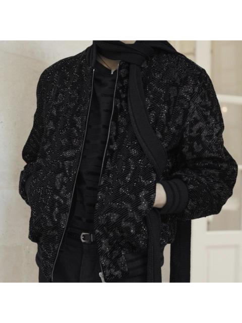 SAINT LAURENT Saint Laurent Embellished Jacket in Medium