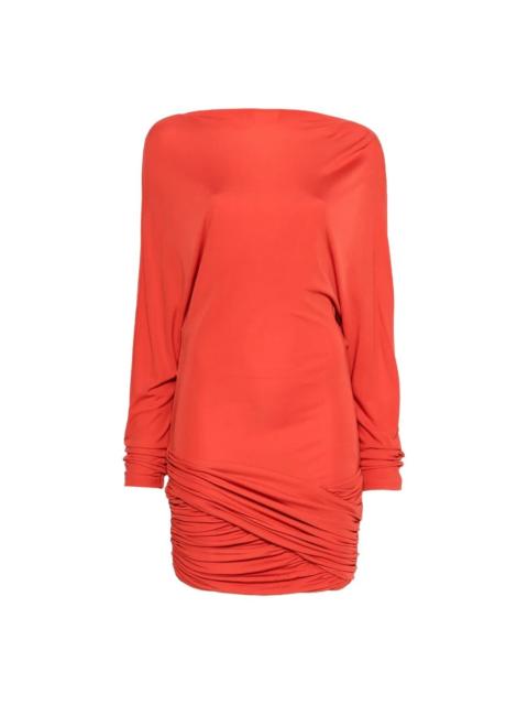 CHRISTOPHER ESBER Luna Draped Jersey Mini Dress