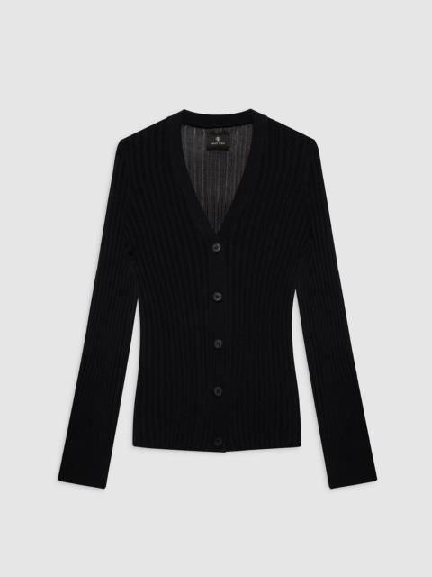 ANINE BING Matheo Cardigan - Black
