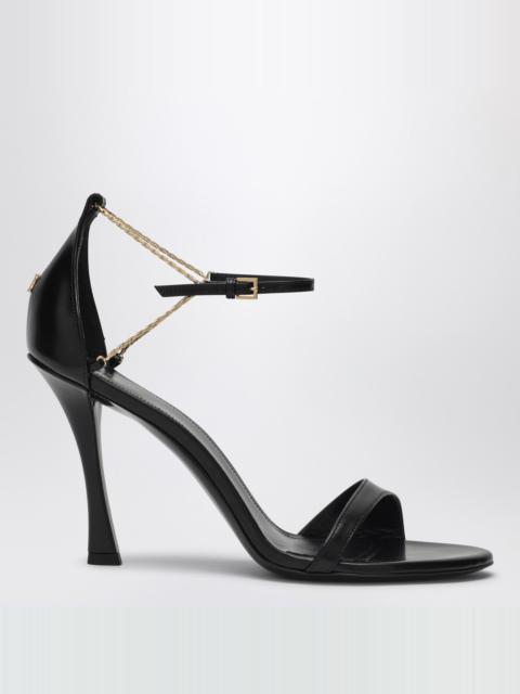 Givenchy 4G Liquid 95 sandals in black leather