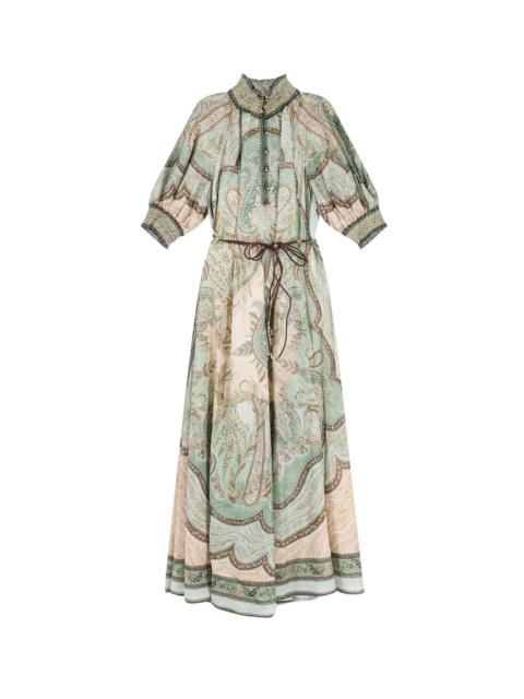 Zimmermann Wanderlust Billow Silk Dress