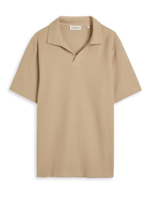 FRAME Frame Piqué Cotton Polo Shirt