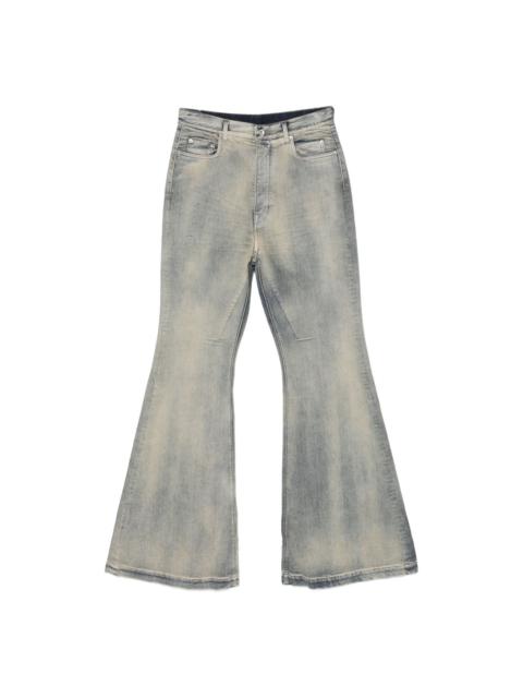 Rick Owens DRKSHDW Bolan Bootcut faded-effect jeans