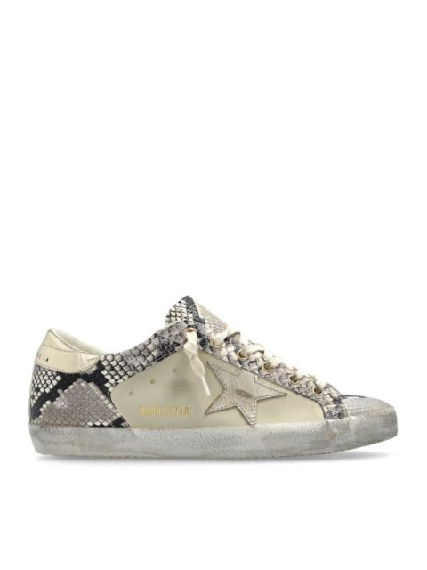 Golden Goose SUPERSTAR SNEAKERS IN NAPPA WITH PYTHON PRINT