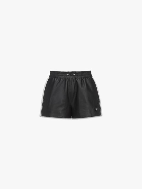 MCM Lamb Leather Shorts