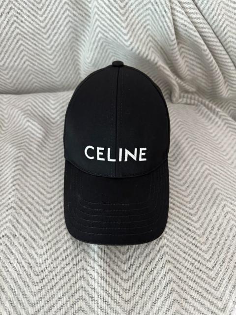 CELINE Celine black baseball cap