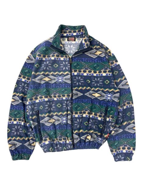 Other Designers Vintage Nankai Japan Printed Fleece Jacket