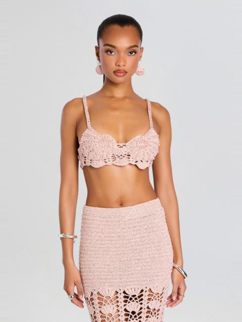 RETROFÊTE BELLINI CROCHET TOP