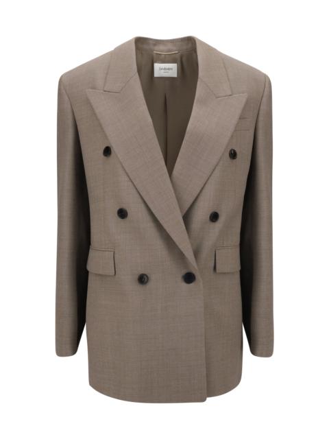 Saint Laurent Women Wool Blazer