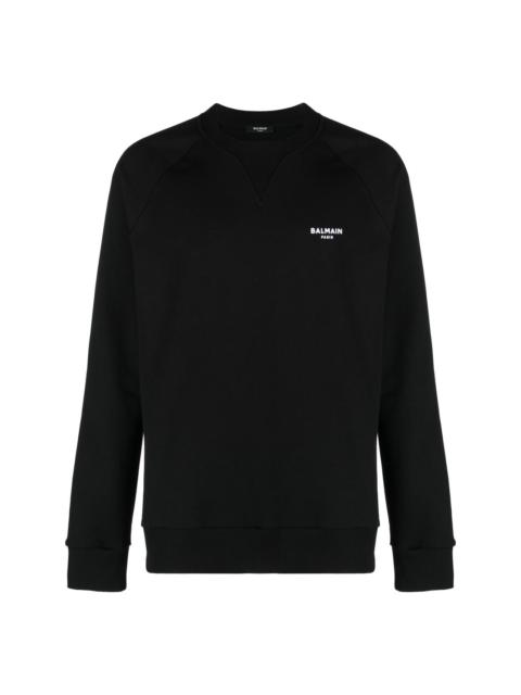 Balmain logo-print sweatshirt