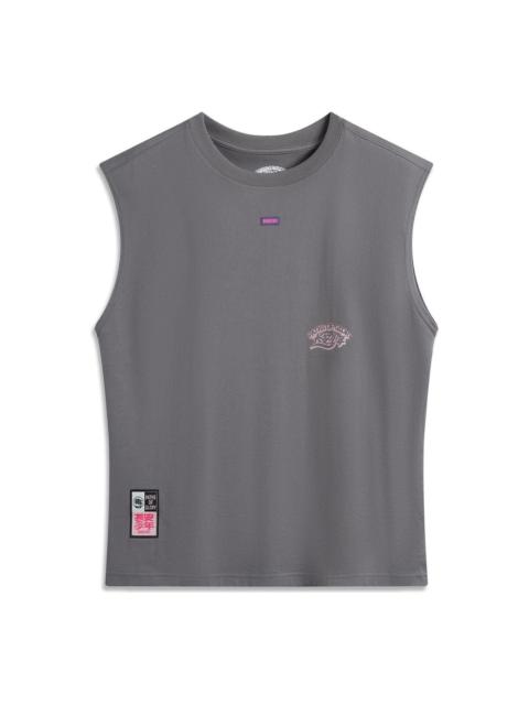 Li-Ning Li-Ning BadFive Graphic Oversized Tank 'Grey' AVSU783-1