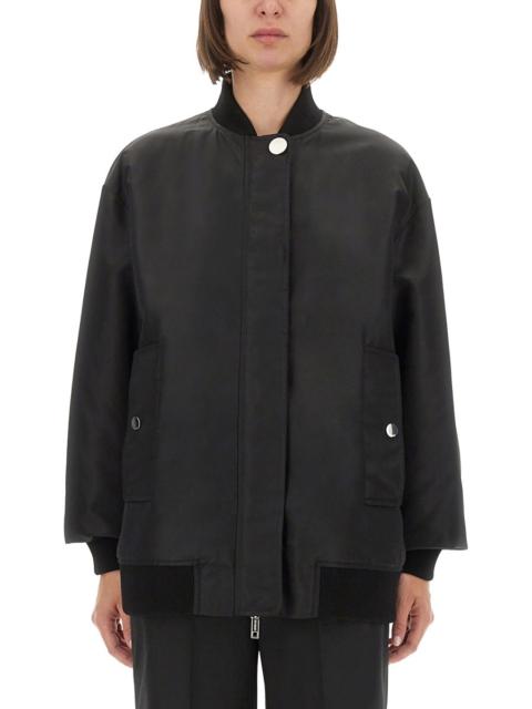 Sportmax PADDED NYLON AGAPE BOMBER JACKET