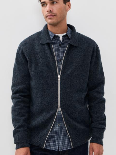 HOWLIN' High Pressure Zip Wool Cardigan