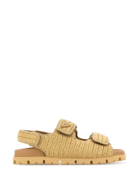 Prada Prada Women Raffia Sandals