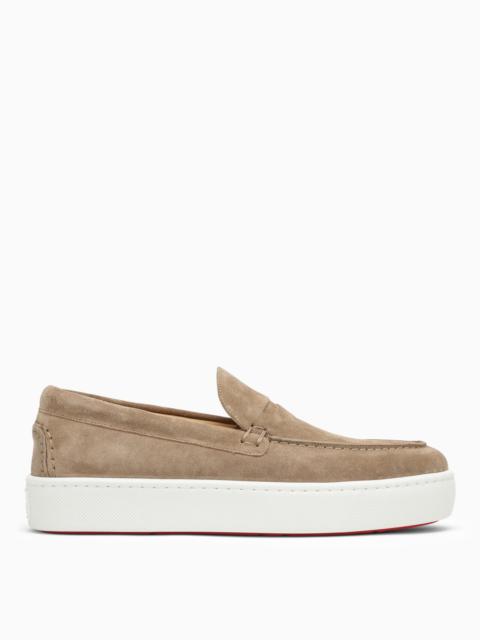 Christian Louboutin Beige Leather Loafer