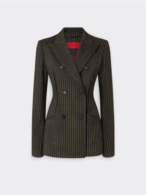 Ferrari Pinstripe wool blazer