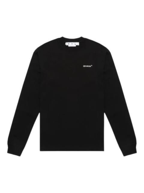 OFF-WHITE Caravaggio Arrow Skate L/S T-Shirt Black