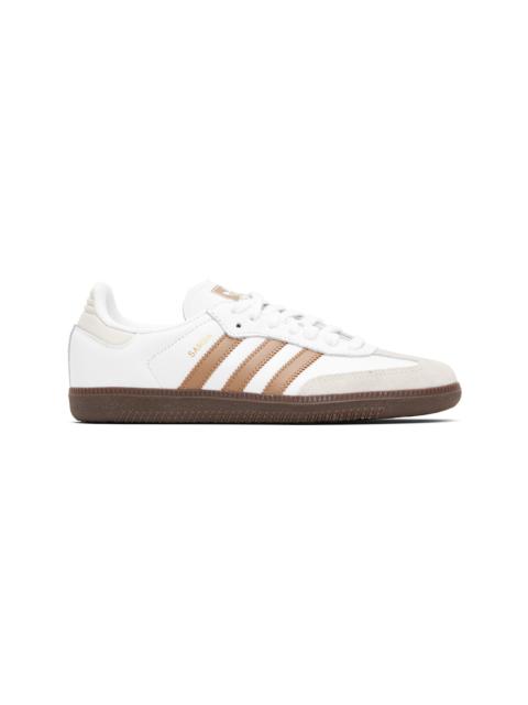 adidas Originals White Samba OG Sneakers