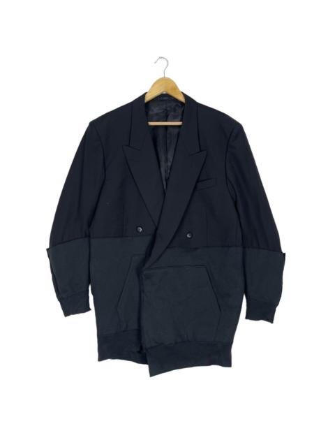 🔥MICHIKO KOSHINO LONDON PATCHWORK BLAZER COAT