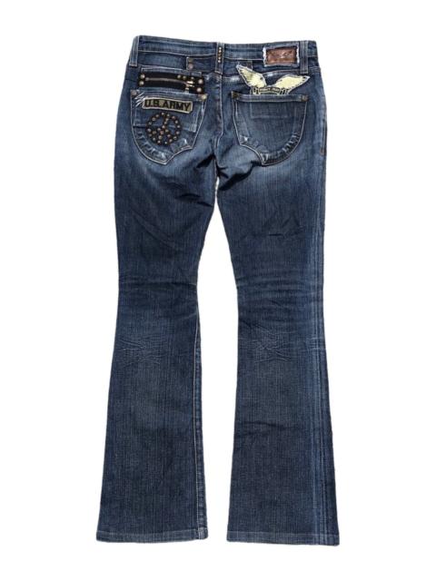 Other Designers Robins Jeans - Vintage Robins Jean low rise flared denim pants