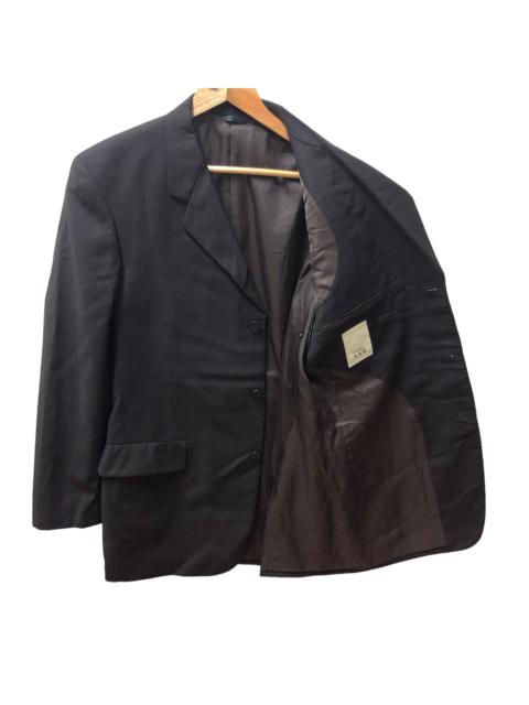 Yohji Yamamoto Aar yohji yamamoto dark brown suit jacket