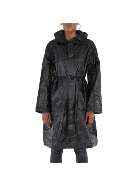 Moncler Black Genius Ciklon Hooded Rain Coat