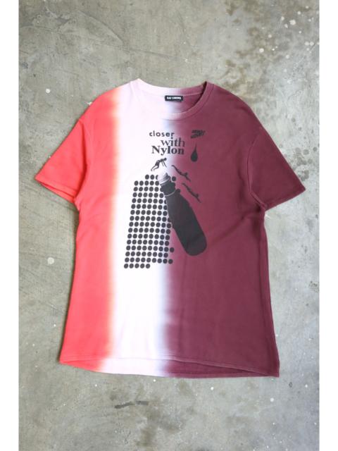 Raf Simons Raf Simons - S/S 14 - "Closer with Nylon" Tie Dye Tee