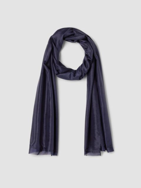 EILEEN FISHER Washed Organic Silk Scarf