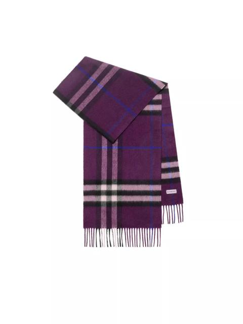 Burberry Check Cashmere Scarf