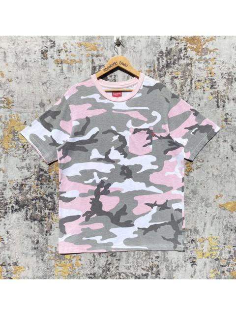 Supreme Supreme Camo Pink Pocket Shirt Supreme Streetwear