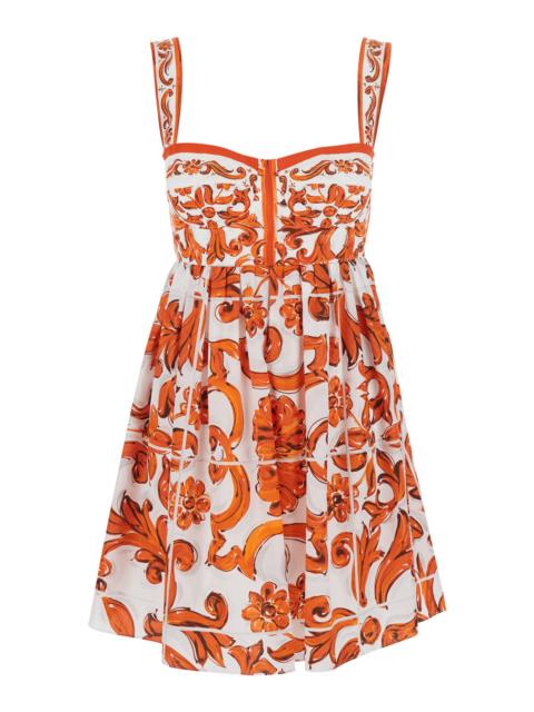 Dolce & Gabbana Dolce & Gabbana Women Maiolica Mini Dress