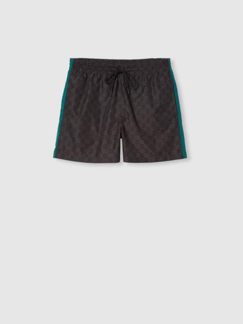 GUCCI GG jacquard nylon swim shorts