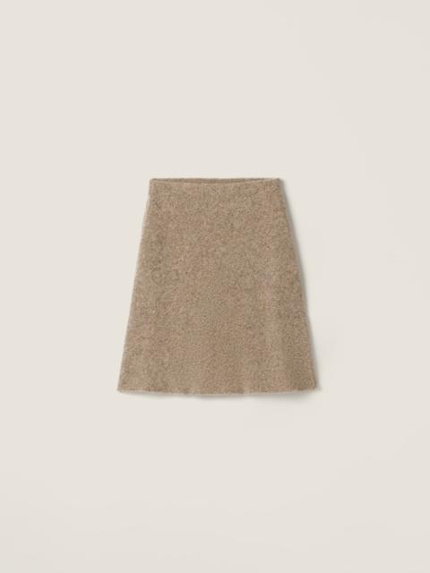 Miu Miu Wool knit skirt
