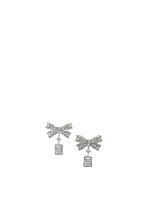 self-portrait Self-portrait Dangling Earrings With Crystals