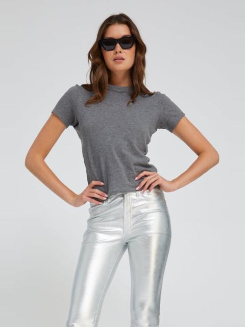 SPRWMN CHARCOAL COTTON BABY TEE