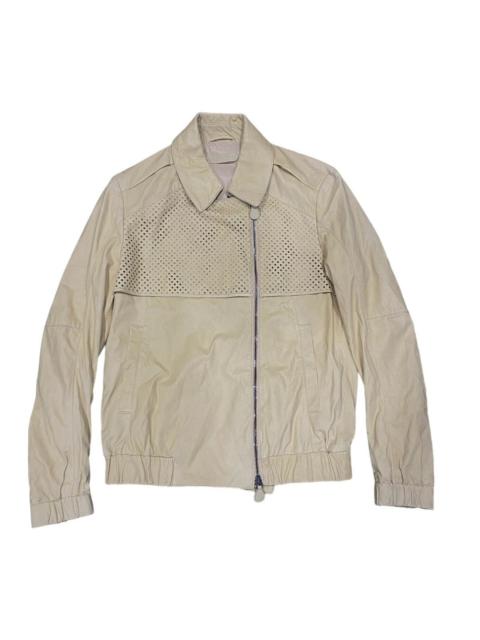 Bottega Veneta LUXURY SOFT LEATHER JACKET BOTTEGA VENETA BEIGE