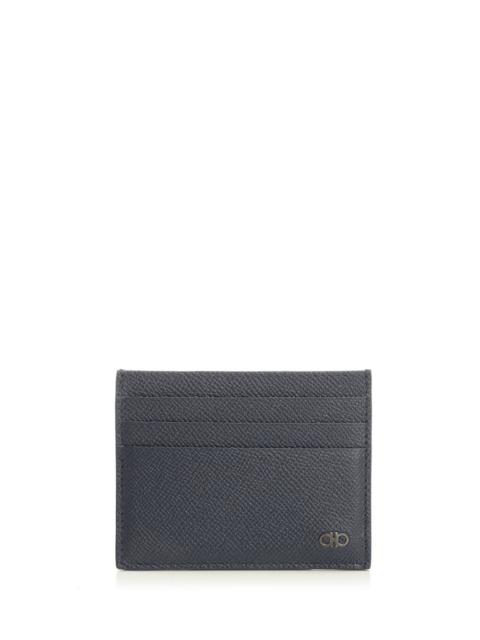 FERRAGAMO Ferragamo Men Gancini Credit Card Holder