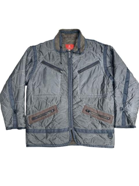 Other Designers Avirex Jacket Military-Inspired Multi-Pocket,Fleece Interior