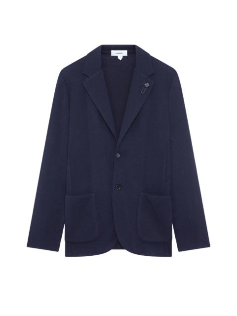 LARDINI Doublebrested knitted jacket