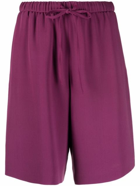 Valentino drawstring knee-length shorts