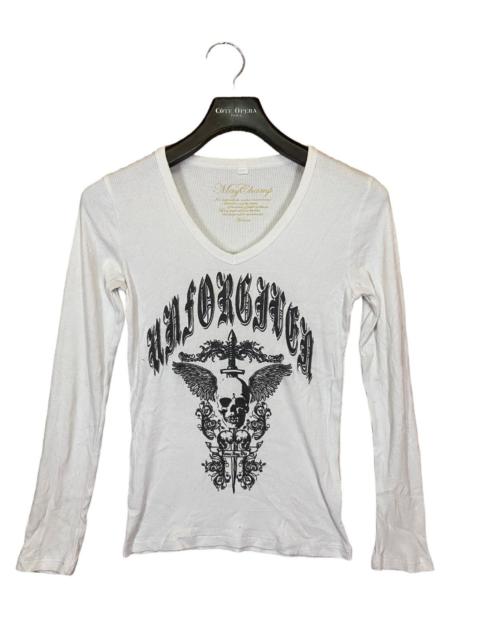 Other Designers If Six Was Nine - ‼️MAY CHAMP SKULLS TSHIRT LONGSLEEVE STRETCHABLE LGB‼️