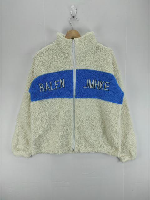 Other Designers Vintage - Vintage Sherpa Colour Block Sweater Sweatshirts Zipper