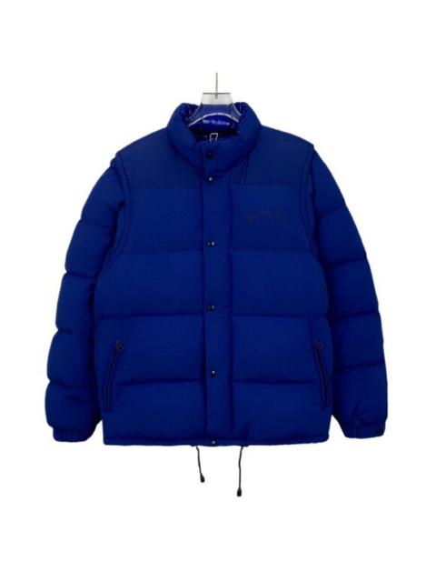 Other Designers Burberrys Blue Puffer Jacket Mens Size S