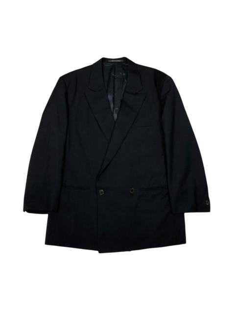 VERSACE 🔥ROCH BLACK VINTAGE COATS GIANNI VERSACE DOUBLE BREASTED
