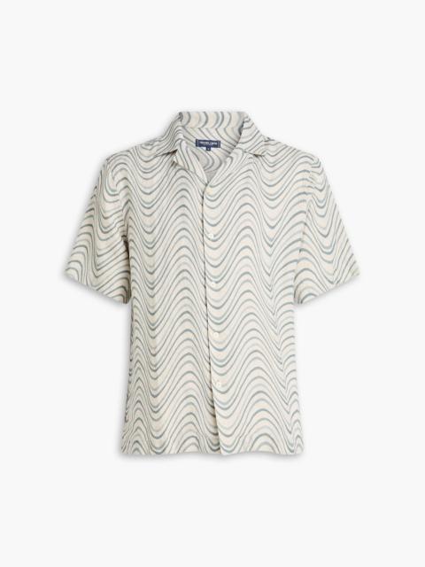 FRESCOBOL CARIOCA Roberto printed linen shirt
